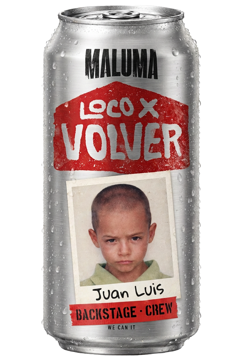MALUMA Loco x Volver Backstage · Crew can