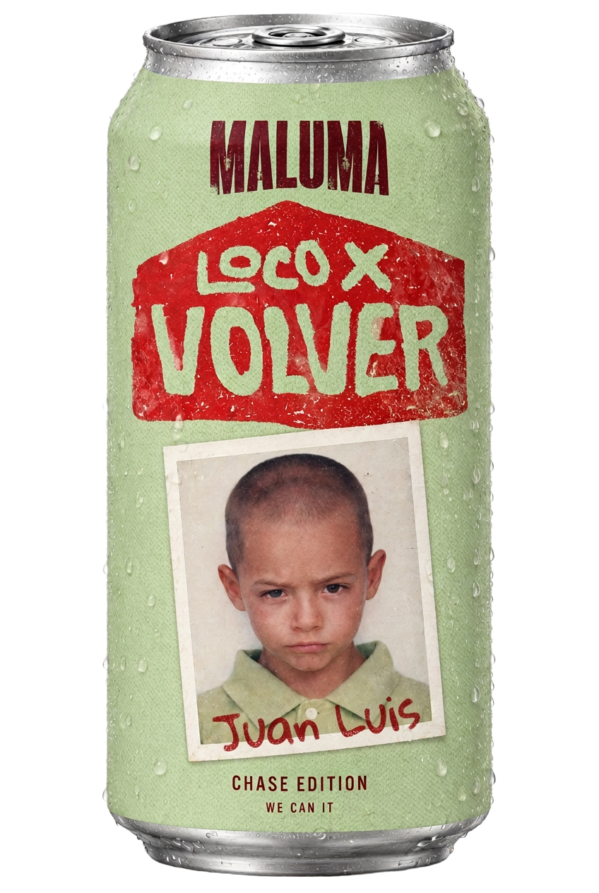 MALUMA Loco x Volver Chase Edition can
