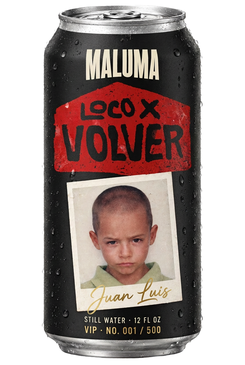 MALUMA Loco x Volver VIP · Numbered can